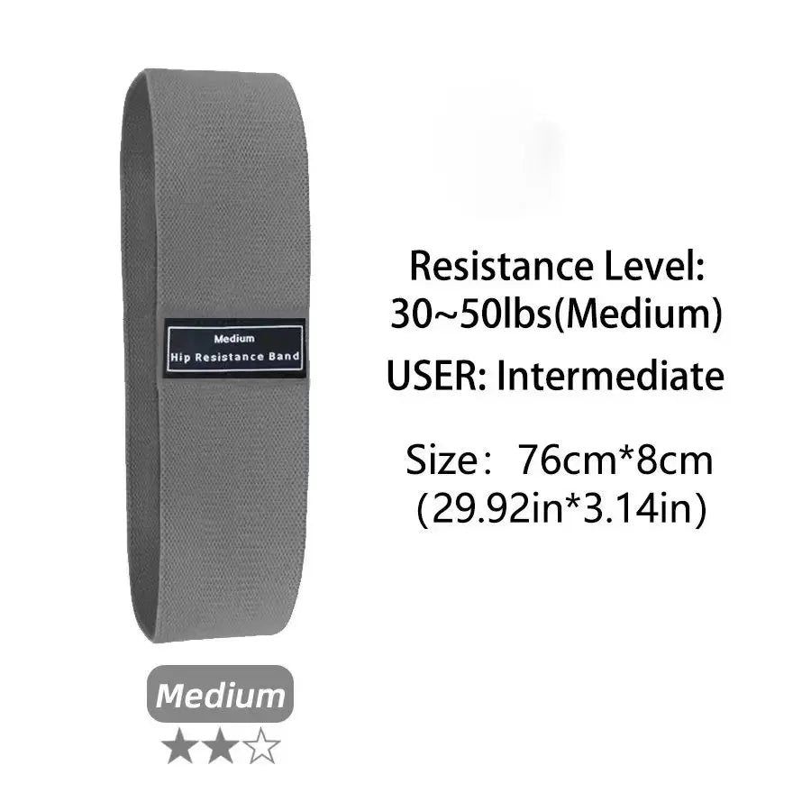 Fabric Resistance Booty Bands