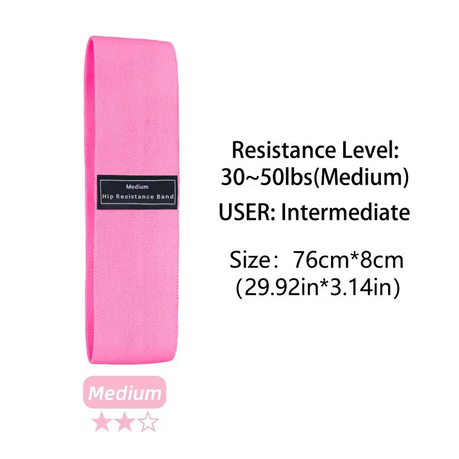 Fabric Resistance Booty Bands