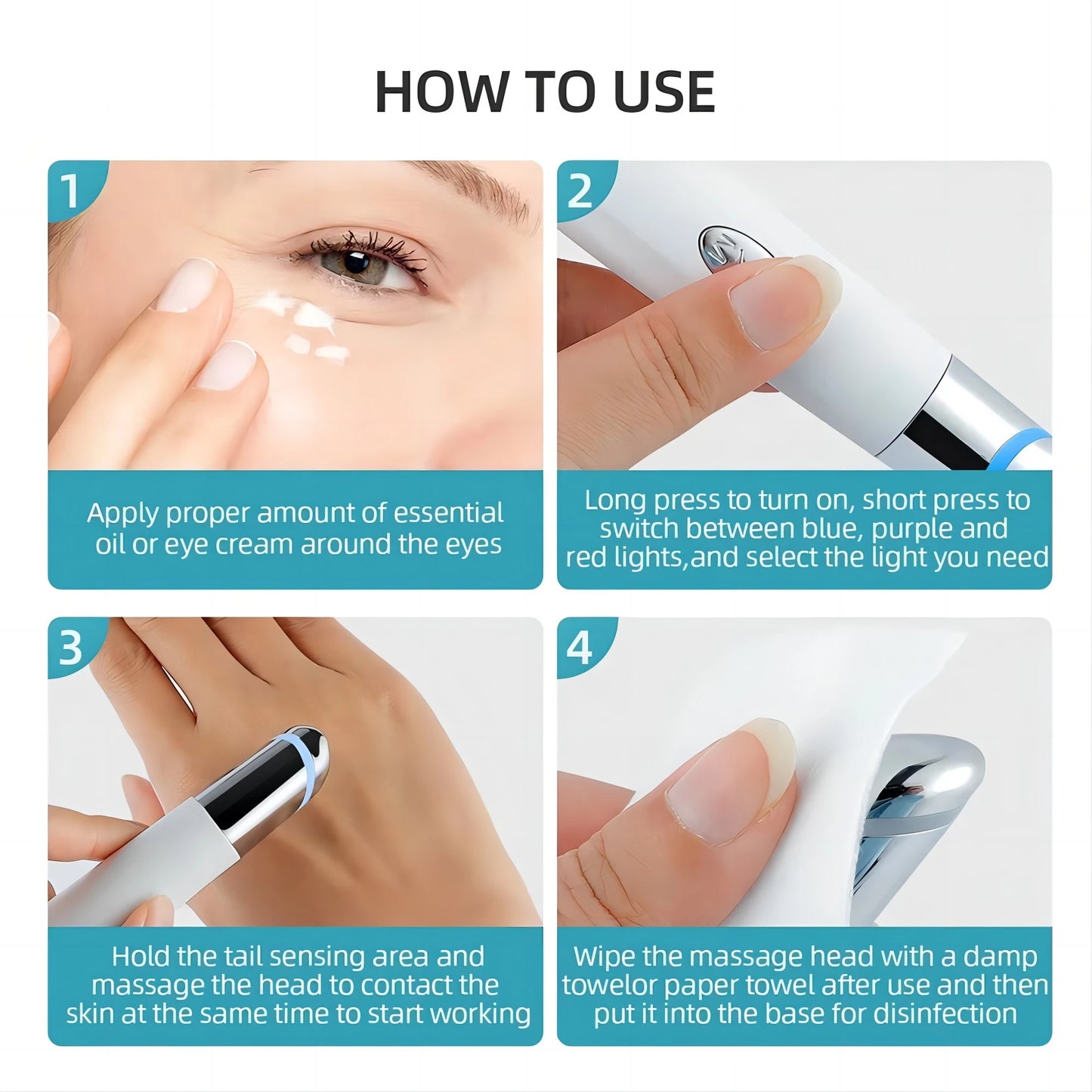 5-in-1 Eye Therapy LED Wand